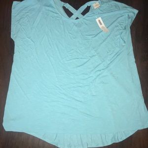 Chico’s Flirty Soft Tee- NWT